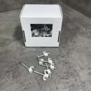 100 Stück Nagelschelle 4- 7mmx30 grau