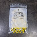 Aderendhülse isoliert 6,00 mm² gelb VPE100