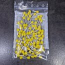Aderendhülse isoliert 6,00 mm² gelb VPE100