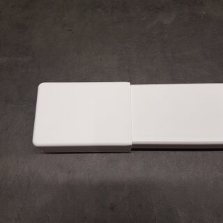 Endstück 40x40 weiss Kopos