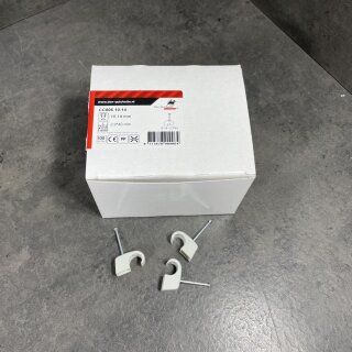 Nagelschelle 10-14mm x 40 grau DQ (100)