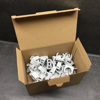 50 Stück Klemmschelle Klippschelle Kunststoff EN/M 25
