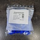 Twin-Aderendhülse isoliert 2x16,00 mm² blau VPE50