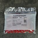 Aderendhülse isoliert 1,00 mm² rot VPE500