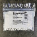 Aderendhülse isoliert 0,50 mm² weiss VPE500