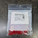 Twin-Aderendhülse isoliert 2x1,00 mm² rot VPE500