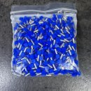 Twin-Aderendhülse isoliert 2x2,50 mm² blau VPE500
