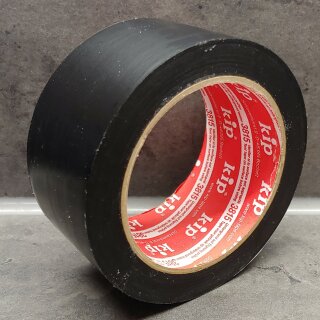 KIP PVC Tanzbodenband 33m schwarz 3815-85