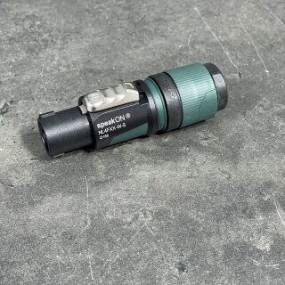 NEUTRIK NL4FXX-W-S speakON Stecker 4 pol für Kabel...