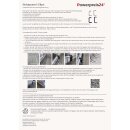 Alu-Steckdosenleiste 3 fach mit Schalter 10" Rackeinbau