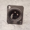 NEUTRIK NC3MPP XLR 3 pol Einbaubuchse male schwarz -SALE-