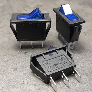 Miniatur Schalter 18x13x8,4mm 1,5A Druckschalter Modellbau mini Universal