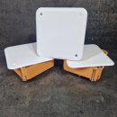 3 Stück Hohlwand Abzweigkasten 107x107x50