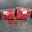 100 Stück  Signaldeckel 60mm ROT