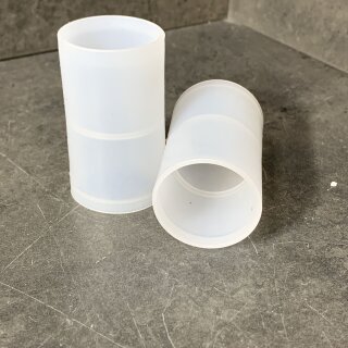 2 Stück KOPOS M32 Verbinder Muffe Transparent...