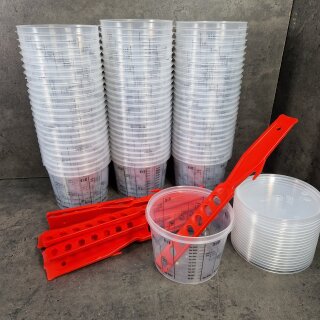 Farbmischbecher SET 750ml