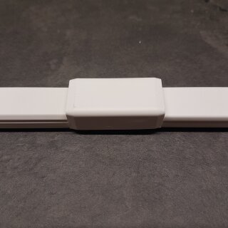 Verbindungsstück 40x40 weiss Kopos
