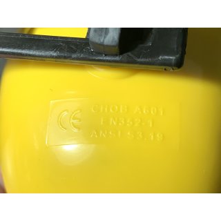 1 Stück Gehörschutz * gelb*  gepolstert EN 352-1 / 32002 CE