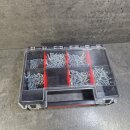 Geräteschraubenset im Koffer 900Stk 3,2x15/25/40mm