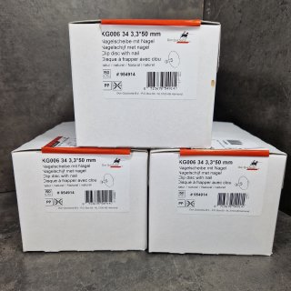 3 Pack KLS34x3,3x50 Nagelscheiben (450)