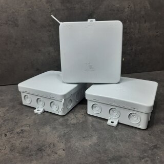 3 Stück Feuchtraumabzweigdose 100x100x40 IP54