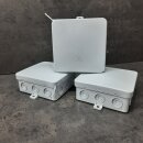 3 Stück Feuchtraumabzweigdose 100x100x40 IP54