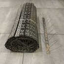 10 Meter EU 4 Taubenabwehr 50cm 4 reihig