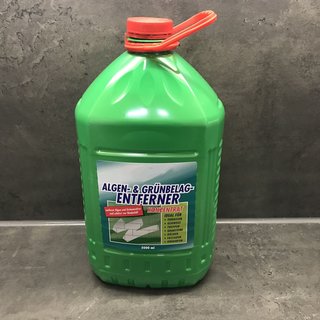 1 Kanister Algen & Grünbelagsentferner-Konzentrat 5 Liter