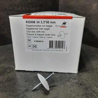 KLS 34x3,3x50 Nagelscheibe DQ (150)