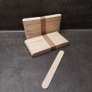 100 Stück NITRAS Birken Holz Spatel