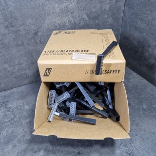 100 Stück NITRAS Einweg-Rasierer Black Blade