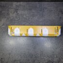 3 Stück KOPOS Hohlwanddose winddicht orange 4-fach